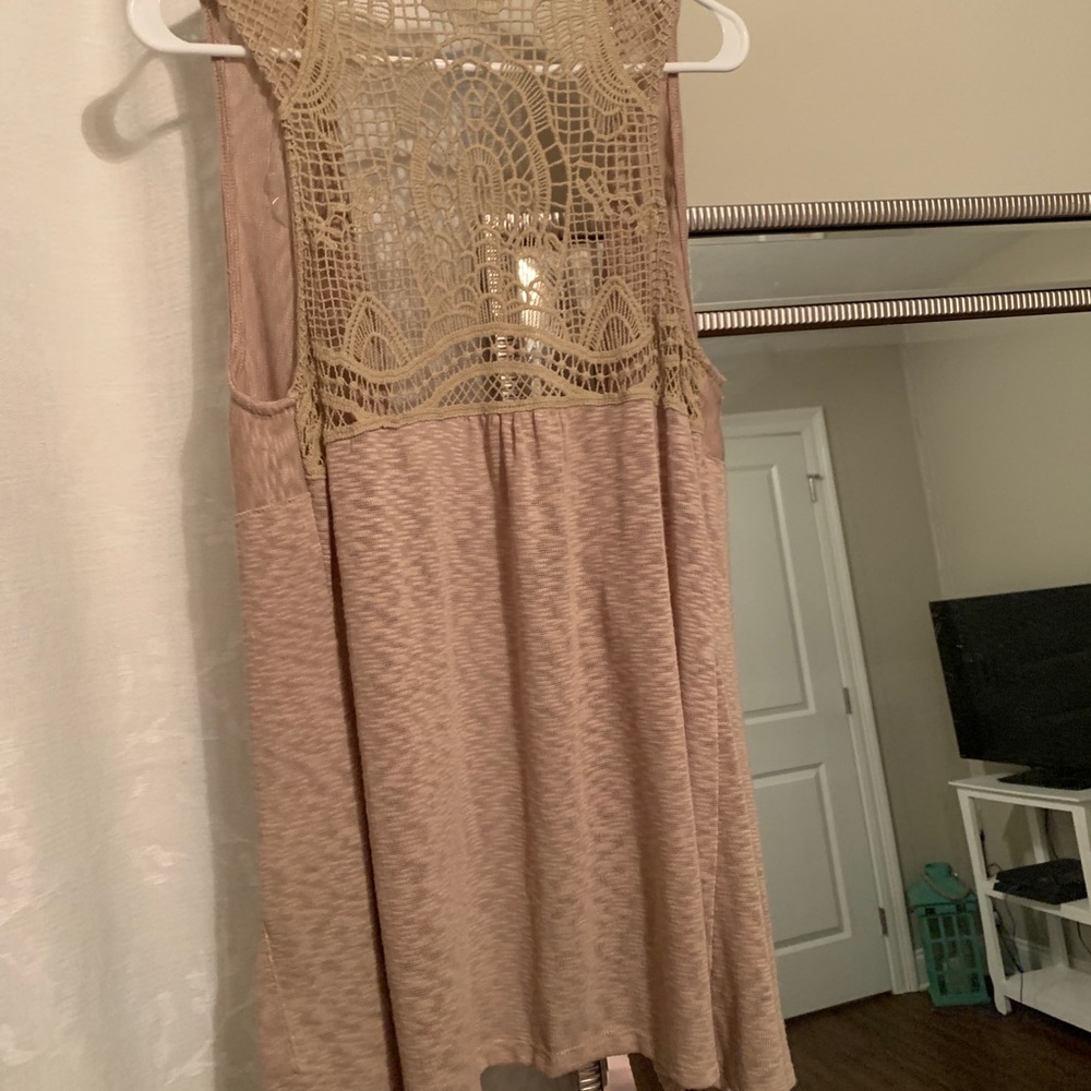 Brown cardigan